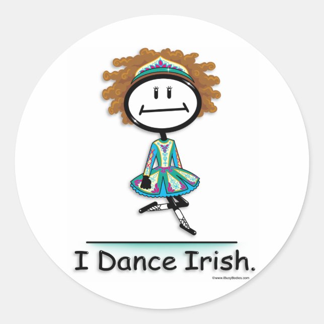 Adesivo Dance Irish (Frente)
