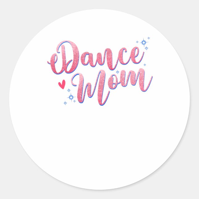 Adesivo Dance Mãe Dançando Mamãe Mãe Disco.png Sticker (Frente)