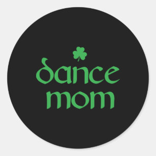 Adesivo Dance Mãe Irlandesa Shamrock Dançando Mulheres 1