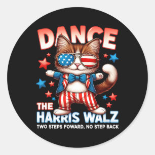 Adesivo Dance O Gato Engraçado Harris Wheimer Ladala Kamal