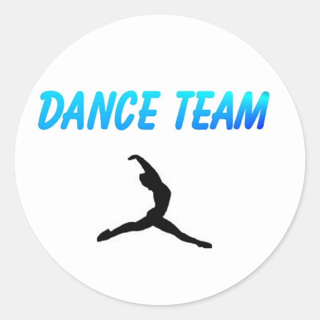 Adesivo Dance Team Sticker (Frente)
