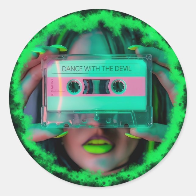Adesivo dance with the devil (Frente)