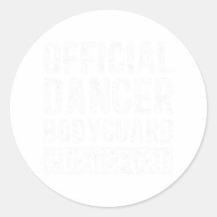 Adesivo Dancer BodyGuard Dance Pai De Dançarino Padre Danc
