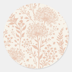 Adesivo Dandelion Doce Apricot Quente - Neutro