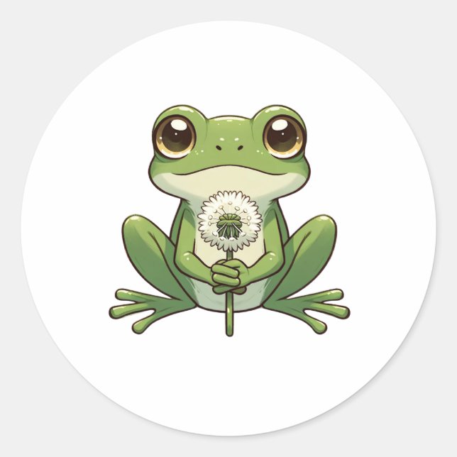 Adesivo Dandelion E Sapo (Frente)