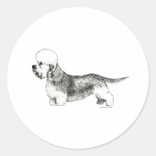 Adesivo Dandie Dinmont Terrier