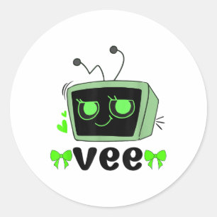 Adesivo Dandys World Vee Costume Para Crianças E Adultos