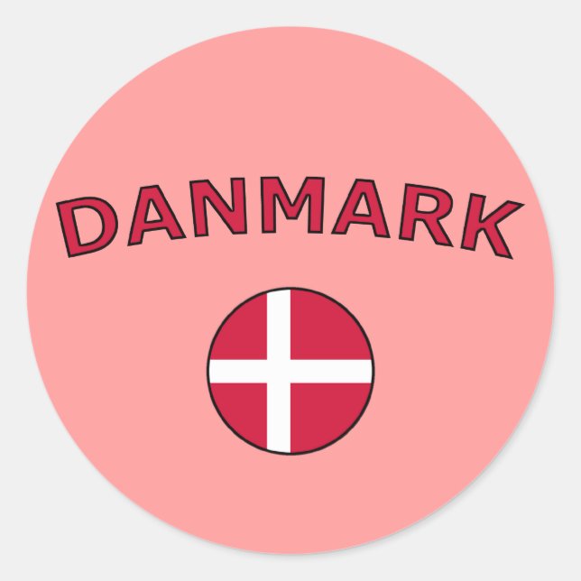 Adesivo Danmark (Frente)