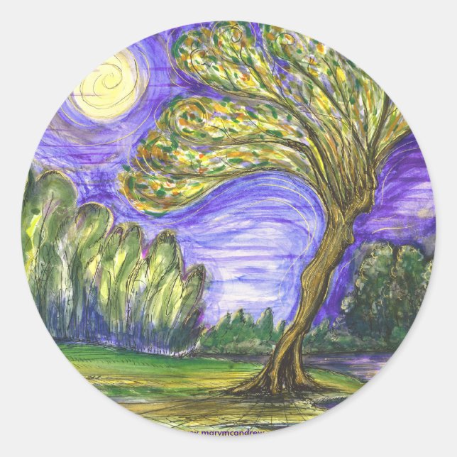 Adesivo "Daphne transformada" (Frente)