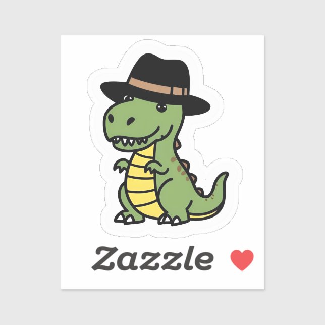 Adesivo Dapper Dino Sticker (Folha)