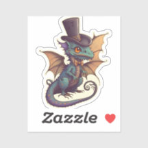 Dapper Dragon num Chapéu Superior