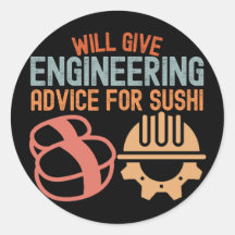 Dará Conselhos de Engenharia por Sushi