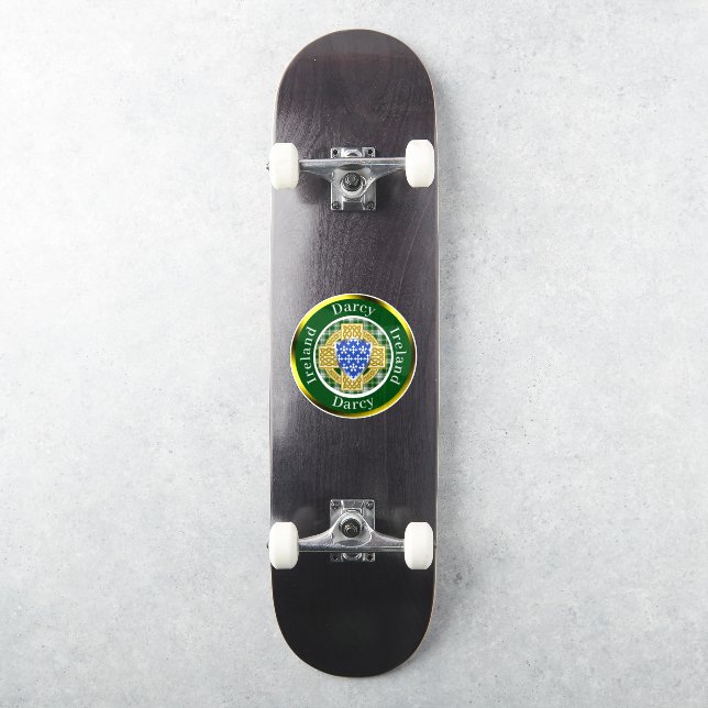 Adesivo Darcy Shield & Celtic Cross Personalizado (Skate)