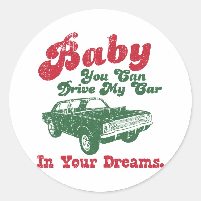 Adesivo Dardo de 1968 Dodge Hurst Hemi (Frente)