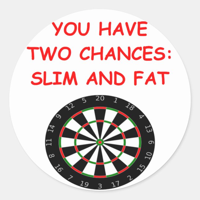 Adesivo dardos (Frente)