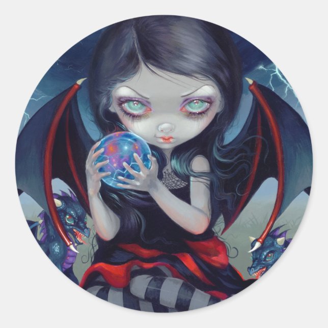 Adesivo “Dark Dragonling” Sticker (Frente)