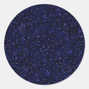 Adesivo Dark Midnight Indigo Blue Glitter