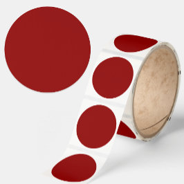 Adesivo Dark Red Christmas Color solid minimalist