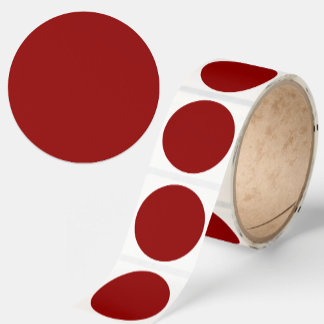 Adesivo Dark Red Christmas Color solid minimalist