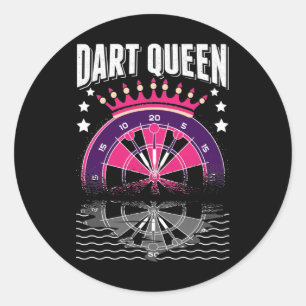 Adesivo Dart Queen Arrow Triple Dartboard 180 Darts Engra