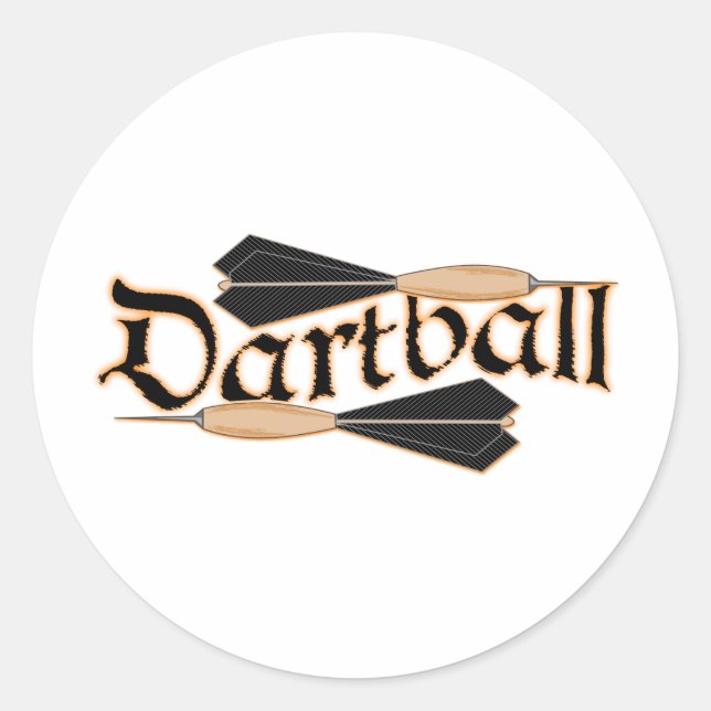 Adesivo Dartball Darts (Frente)