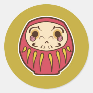 Adesivo Daruma Doll Sticker