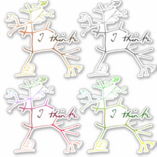 Adesivo Darwin, eu acho - árvore da vida