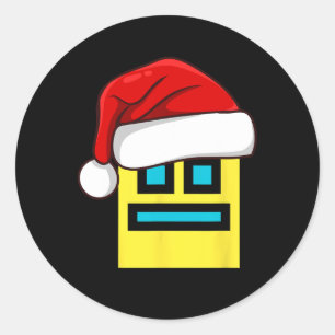 Adesivo Dash Geometry Repete Vídeo do Jogo de Natal