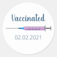 Data de Agulha Vacinada