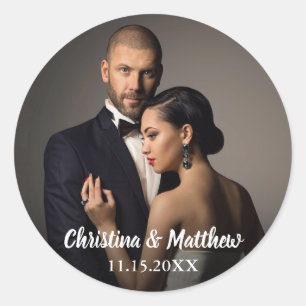 Adesivo Data feita sob encomenda da foto e do casamento