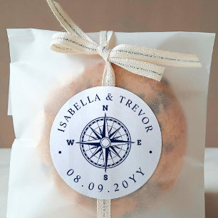 Adesivo Data náutica do marinho do branco   do compasso d