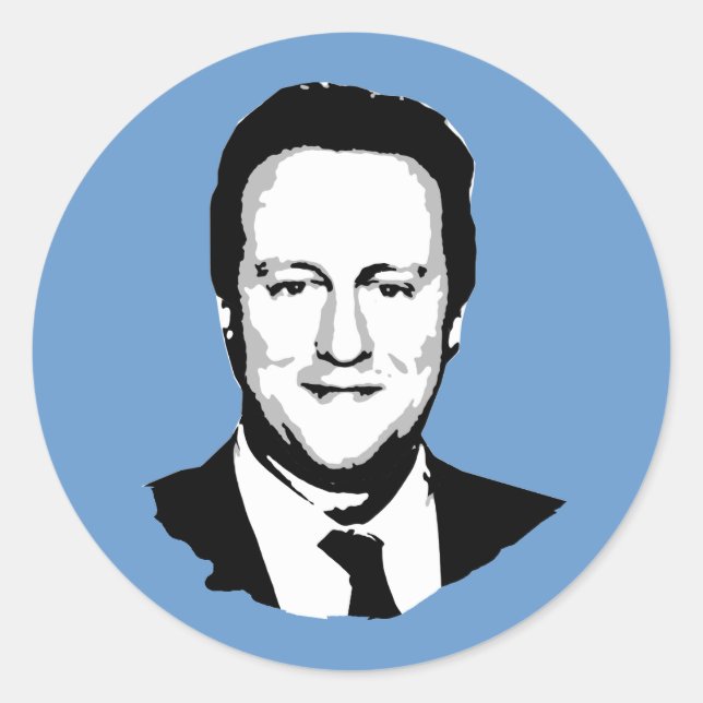 Adesivo David Cameron (Frente)