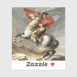 Adesivo David – Napoleão Cruzando os Alpes 