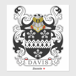 Adesivo Davis Family Crest