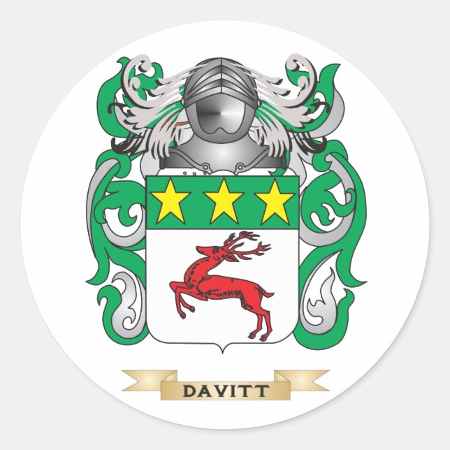 Adesivo Davitt Casaco de Braços (Frente)