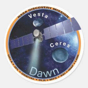 Adesivo Dawn Mission Patch