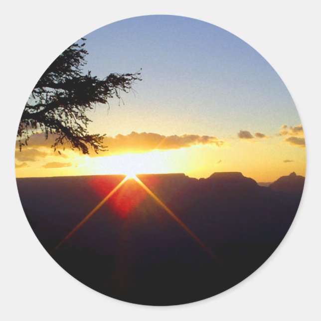 Adesivo Dawn no Grand Canyon (Frente)