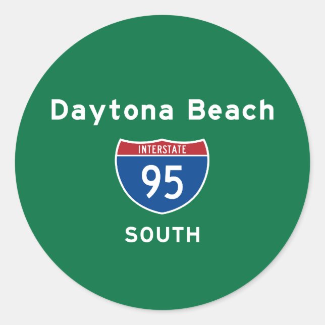 Adesivo Daytona Beach 95 (Frente)