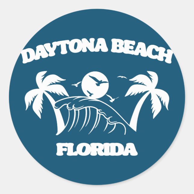 Adesivo Daytona Beach Florida (Frente)