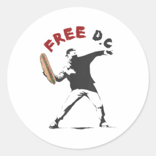 Adesivo Dc Sandwich Cara Free Dc Washington Dc Sandwich