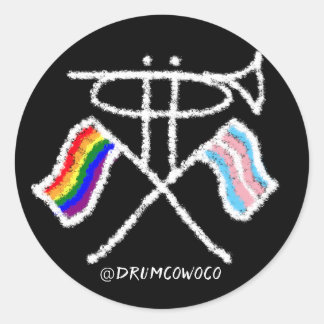 Adesivo DCWC Pride Stickers - Marcha com Orgulho MAASIN