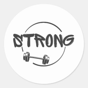 Adesivo de Academia / Fitness Engraçado sem desc