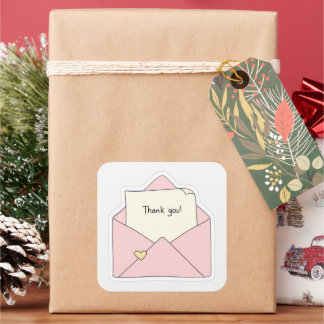 Adesivo de Agradecimento