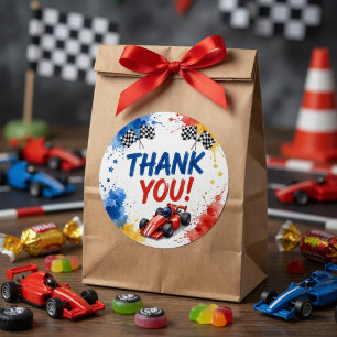 Adesivo de Agradecimento de Aniversário de Carro d