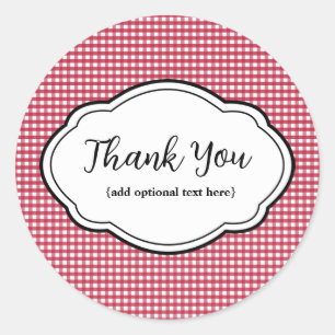 Adesivo de agradecimento personalizável xadrez ver