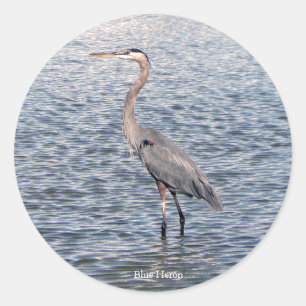 Adesivo de água do Blue Heron