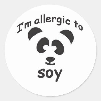 Adesivo de alergia à soja