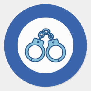 Adesivo de Algemas da Polícia Adesivo de Aplicaç