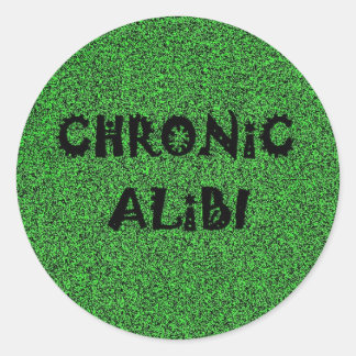 Adesivo de álibi crônico