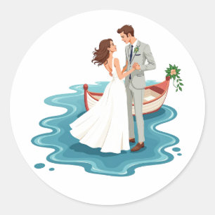 Adesivo de Amor no Mar Encantador